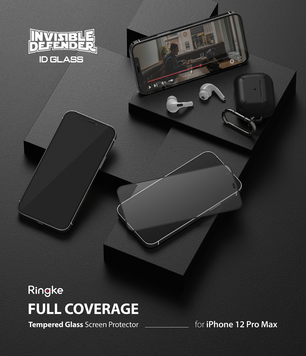 invisible defender Protector de pantalla para iphone se Ringke 4pc TRANSPARENTES HD de película